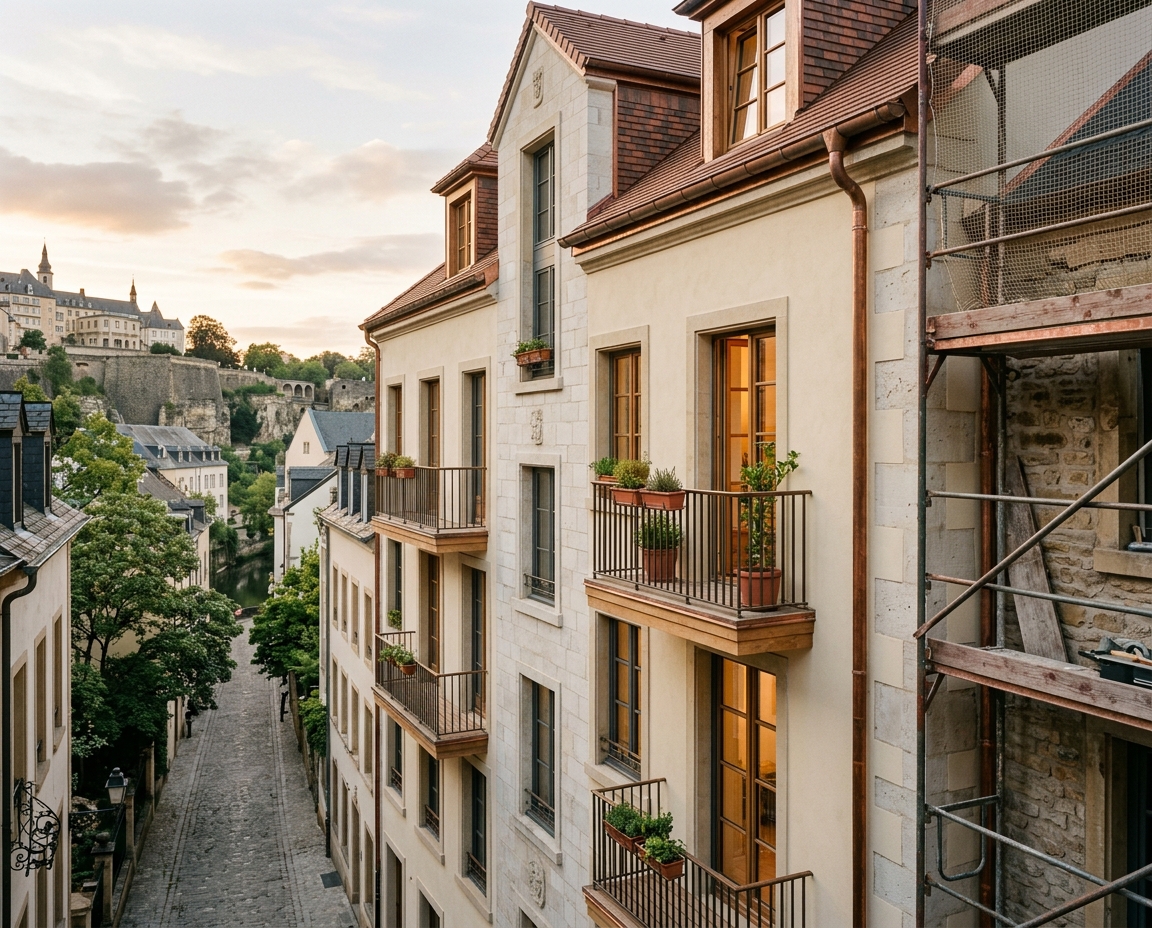 Ravalement copropriété Luxembourg