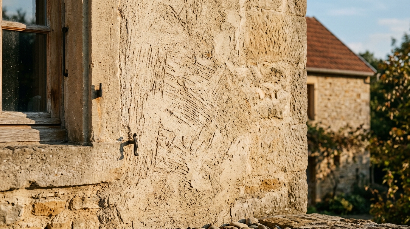 Crépi de façade appliqué par Wampach