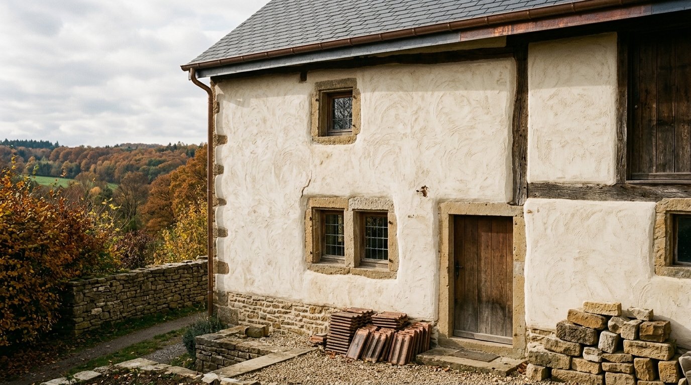 Enduit de façade Wampach