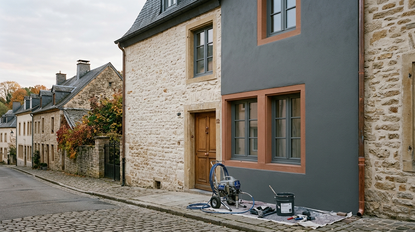 Peinture de façade Airless